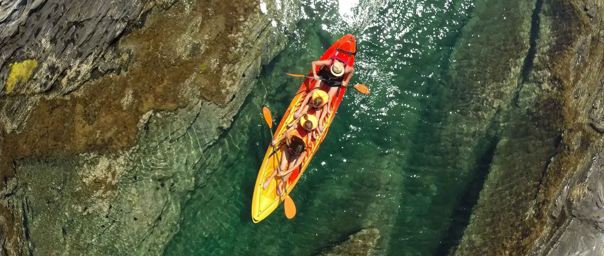 Kayak en Calella