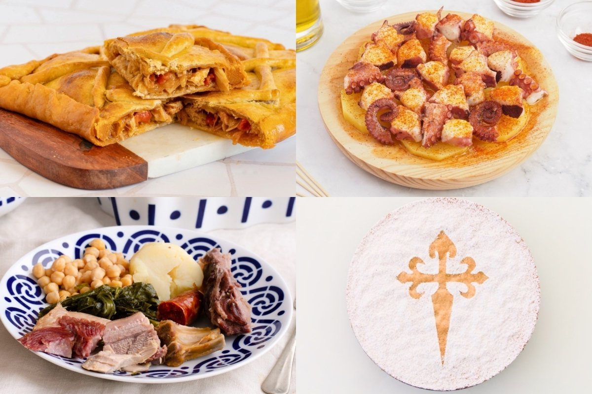 diferentes tipos de platos gallegos